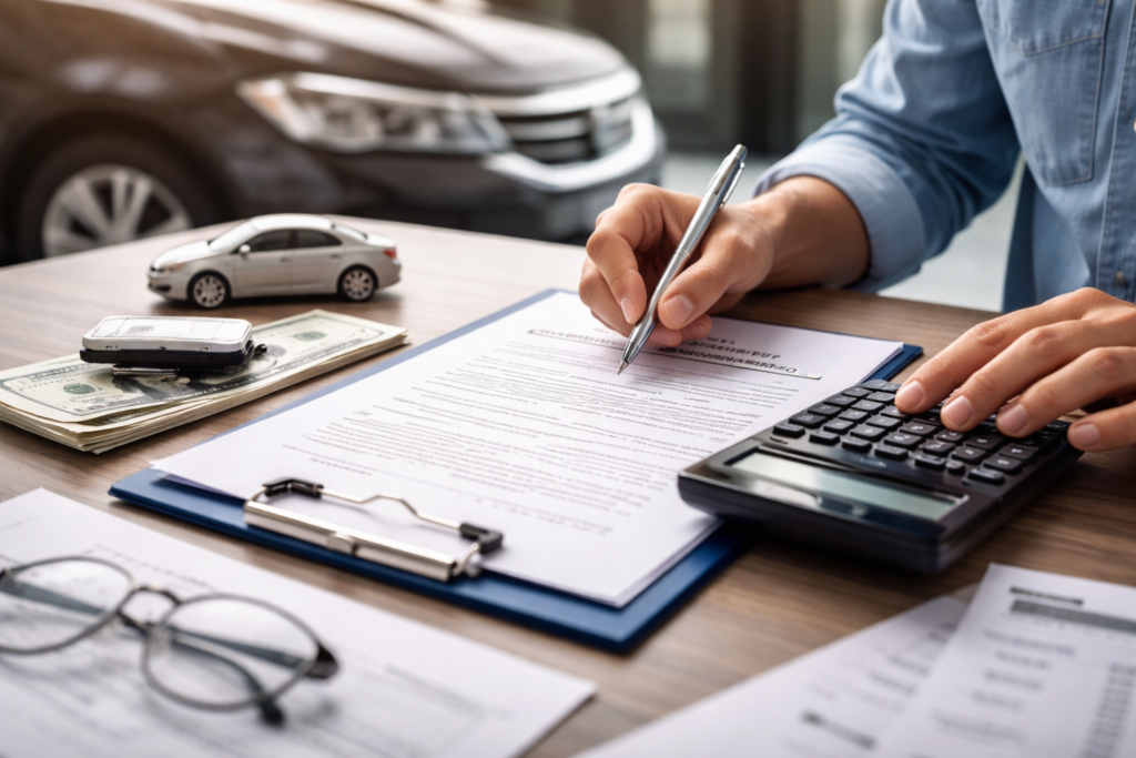 O que verificar antes de comprar um carro financiado analisando documentos do veículo